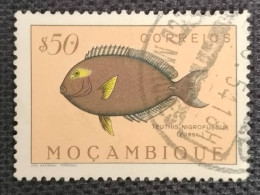 MOZPO0362UN - Fishes - $50 Used Stamp - Mozambique - 1951 - Mozambique