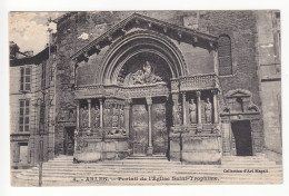 CPA Arles Dpt 13 Portail De L'Eglise Sainte Trophime Réf 134 - Arles