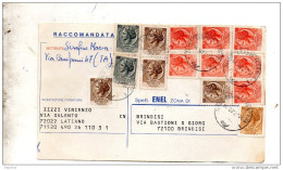 1980 CARTOLINA  CON ANNULLO TARANTO - 1971-80: Marcofilie