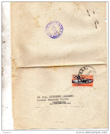 1961 LETTERA CON ANNULLO BARI - 1946-60: Storia Postale