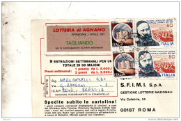 1982 CARTOLINA CON ANNULLO RODENGO SAIANO BRESCIA - 1981-90: Marcophilia