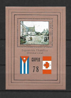 Cuba 1978 Art - Paintings - CAPEX MS MNH - Sonstige & Ohne Zuordnung