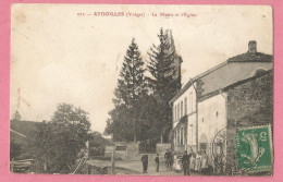 CHA146  CPA  AYDOILLES (Vosges)  La Mairie Et L'Eglise  ++++ - Autres & Non Classés