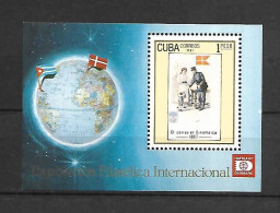 Cuba 1987 Art - Paintings - HAFNIA MS MNH - Sonstige & Ohne Zuordnung