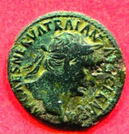 Trajan AS ( C604) TB 50 - The Anthonines (96 AD Tot 192 AD)