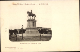 CPA Córdoba Argentinien, Genaral Paz Denkmal - Argentine