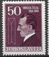 Yugoslavia 1956 Highest Value In Set Mlh * (6,5 Euros) - Ungebraucht