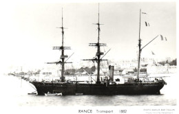 Bateau "Rance" Transport 1882 - Warships