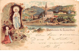 Souvenir De LOURDES - état - Lourdes