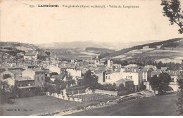 LANGOGNE - Vue Générale - Vallée Du Longouyrou - Très Bon état - Langogne