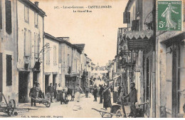 CASTILLONNES - La Grand Rue - Très Bon état - Andere & Zonder Classificatie