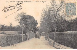 SAINT GEORGES D'ORQUES - Avenue De Pignan - état - Autres & Non Classés