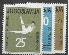Yugoslavia 1963 Mnh ** 3 Euros - Neufs