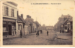 VILLERS BRETONNEUX - Rue De La Gare - état - Villers Bretonneux