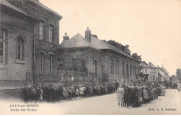 AILLY SUR SOMME - Sortie Des Ecoles - Très Bon état - Ailly Sur Noye