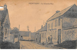 MONTIGNY - La Grande Rue - état - Montigny Le Bretonneux