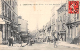 VILLEFRANCHE - Entrée De La Rue Nationale - Très Bon état - Villefranche-sur-Saone