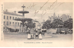 VILLEFRANCHE SUR SAONE - Place Du Promenoir - Très Bon état - Villefranche-sur-Saone