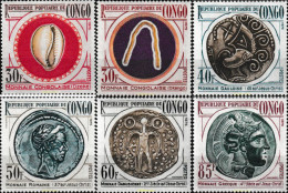143995 MNH CONGO 1975 MONEDAS ANTIGUAS - Mint/hinged