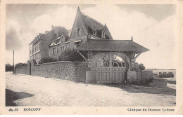 ROSCOFF - Clinique Du Docteur Lefranc - Très Bon état - Roscoff