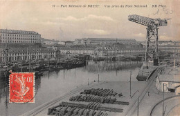 Port Militaire De BREST - Vue Prise Du Pont National - Très Bon état - Brest