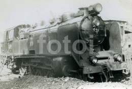 1969 REAL PHOTO FOTO Henschel & Sohn LOCOMOTIVE LOCOMOTIVA COMBOIO STEAM TRAIN STATION PORTUGAL AT349 - Trenes