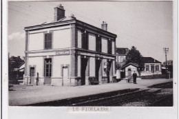 LE FIDELAIRE : La Gare - Photo Format Cpa Des Années 1950 - Très Bon état - Otros & Sin Clasificación