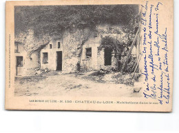 CHATEAU DU LOIR - Habitations Dans Le Roc - Très Bon état - Chateau Du Loir