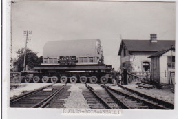 RUGLES BOIS ARNAULT : La Gare - Photo Format Cpa Des Années 1950 - Très Bon état - Other & Unclassified