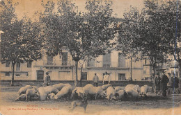 BEZIERS - Le Marché Aux Bestiaux - état - Beziers