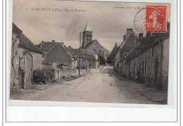 SAINT MENOUX - Rue De Bourbon - Très Bon état - Autres & Non Classés