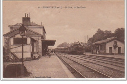 EPERNON : La Gare - Très Bon état - Autres & Non Classés