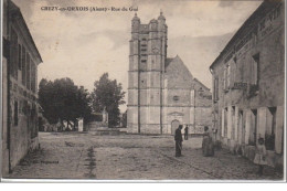 CHEZY EN ORXOIS : La Rue Du Gué Vers 1920 - Très Bon état - Altri & Non Classificati