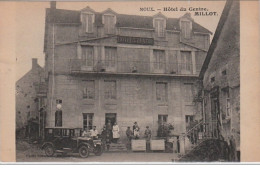 MOUX : Hôtel Du Centre Vers 1920 - Très Bon état - Autres & Non Classés