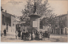 SAINT BAUZILLE DE LA SYLVE : La Fontaine - Très Bon état - Autres & Non Classés