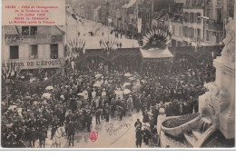 REIMS : Fêtes De L'inauguration De La Fontaine Subé En 1906 - Très Bon état - Andere & Zonder Classificatie