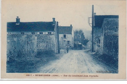 BUSSIARES : Rue Du Lieutenant Jean Peyroche Vers 1920 - Très Bon état - Altri & Non Classificati