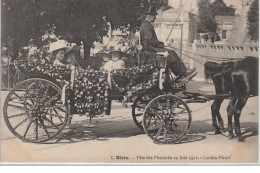 BLOIS : La Fête Des Fleurs De Juin 1910 - Landau Fleuri - Très Bon état - Other & Unclassified