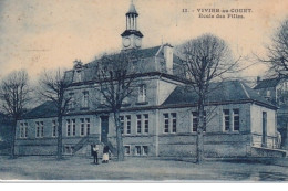 VIVIER AU COURT : école De Filles Vers 1920 - Bon état (petites Traces) - Other & Unclassified