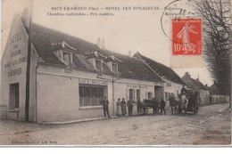SACY LE GRAND : Hôtel Des Voyageurs - Très Bon état - Other & Unclassified