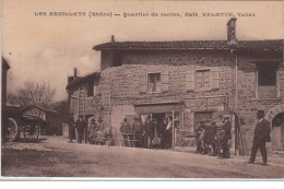 LES ARDILLATS : Le Café Valette Vers 1920 - Très Bon état - Other & Unclassified