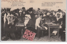 QUERQUEVILLE (près De Cherbourg) : à La Foire Saint Cliai Vers 1900 - Très Bon état - Autres & Non Classés