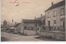 DRAVEGNY : La Mairie-école Vers 1910 - Très Bon état - Altri & Non Classificati