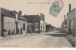 SALON : Route D'Allibaudières Vers 1910 - Très Bon état - Andere & Zonder Classificatie