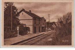 QUETTREVILLE SUR SIENNE : La Gare - Très Bon état - Otros & Sin Clasificación