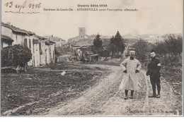 ATHIENVILLE : Le Village Après L'occupation Allemande Vers 1916 - Très Bon état - Other & Unclassified