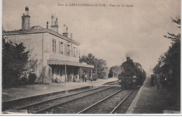 GARANCIERES LA QUEUE : La Gare Vers 1920 - Très Bon état - Autres & Non Classés