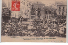 SAINT NAZAIRE : Inauguration De La Nouvelle Entrée Du Port En 1907 - Très Bon état - Autres & Non Classés