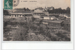 CHAGNY - Les Deux Gares - Très Bon état - Chagny