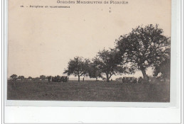 GRANDES MANOEUVRES DE PICARDIE - Aéroplane En Reconnaissance - Très Bon état - Grandvilliers